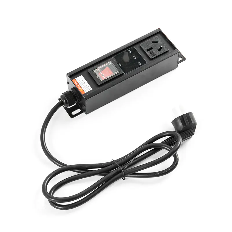 Bộ sạc xe điện di động đa năng với đồng hồ đo điện áp LED